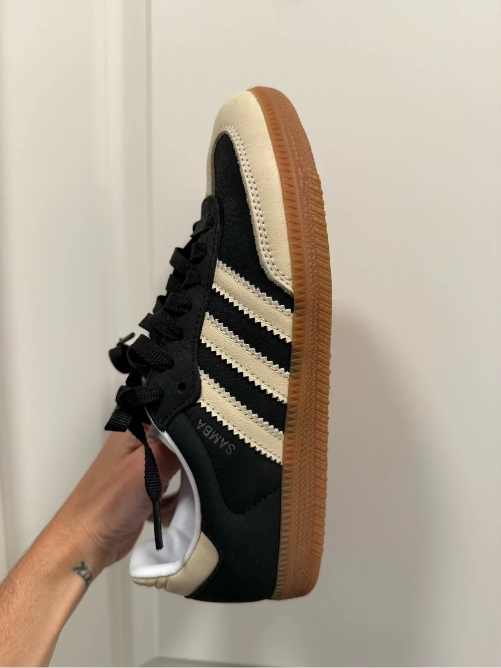 adidas OG Samba - Color: Core Black / Wonder White SZ 7 Women’s - Picture 9 of 9